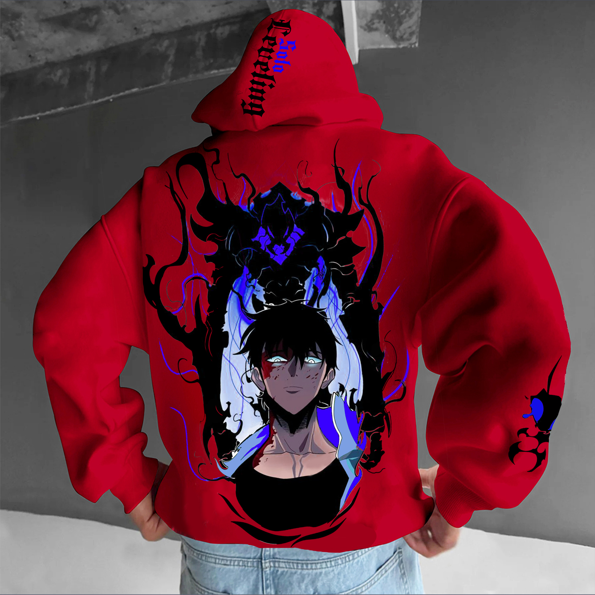 Unisex  ' Comicssoul '  Anime Graphic Streetwear Vintage Hoodie