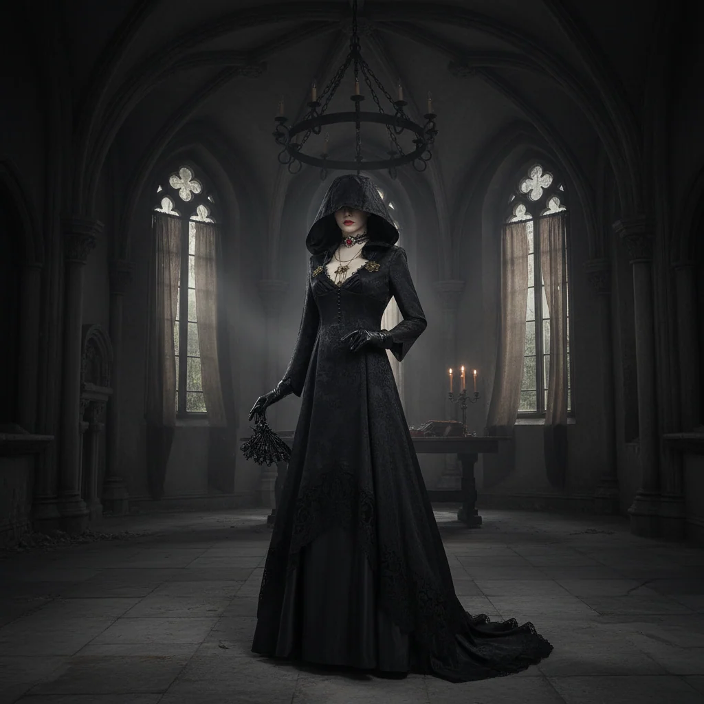 Halloween Costumes Vampire Costume Cosplay - Image 2 Halloween Costumes Vampire Costume Cosplay - Image 2
