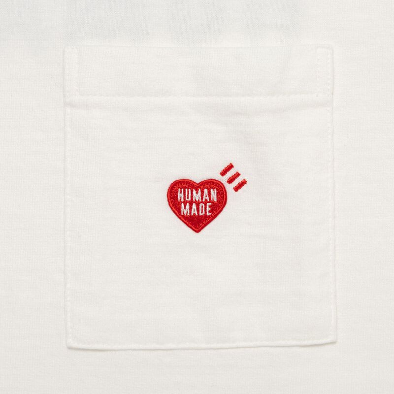 HUMAN MADE HEART POCKET T-SHIRT