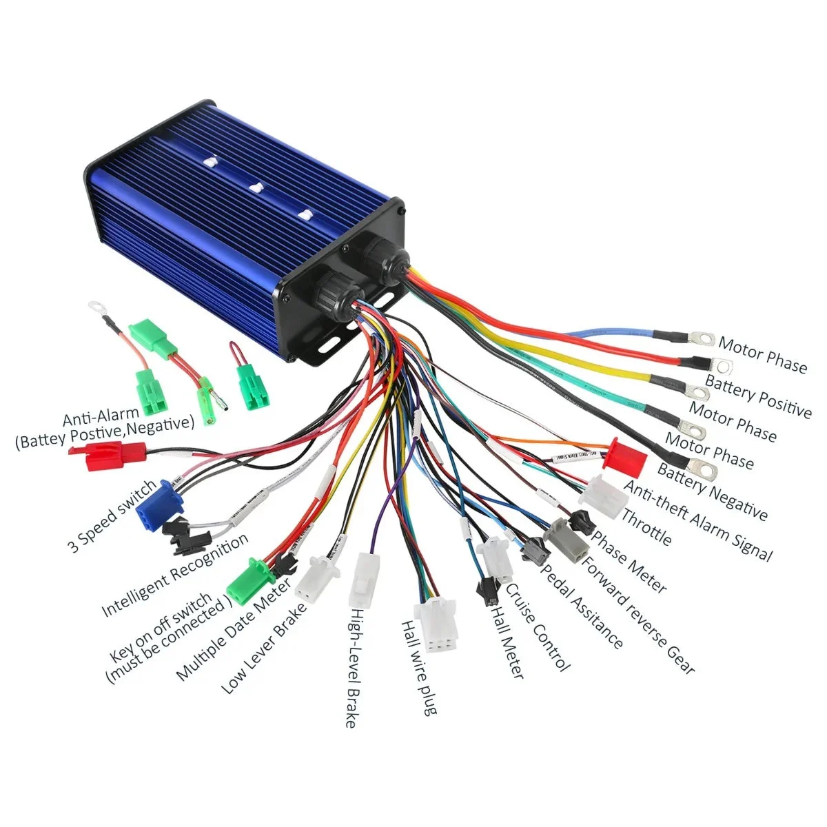 Boma 72V 3000W Brushless Motor Kit With Controller And Battery - MY1020 - Image 8 Boma 72V 3000W Brushless Motor Kit With Controller And Battery - MY1020 - Image 8