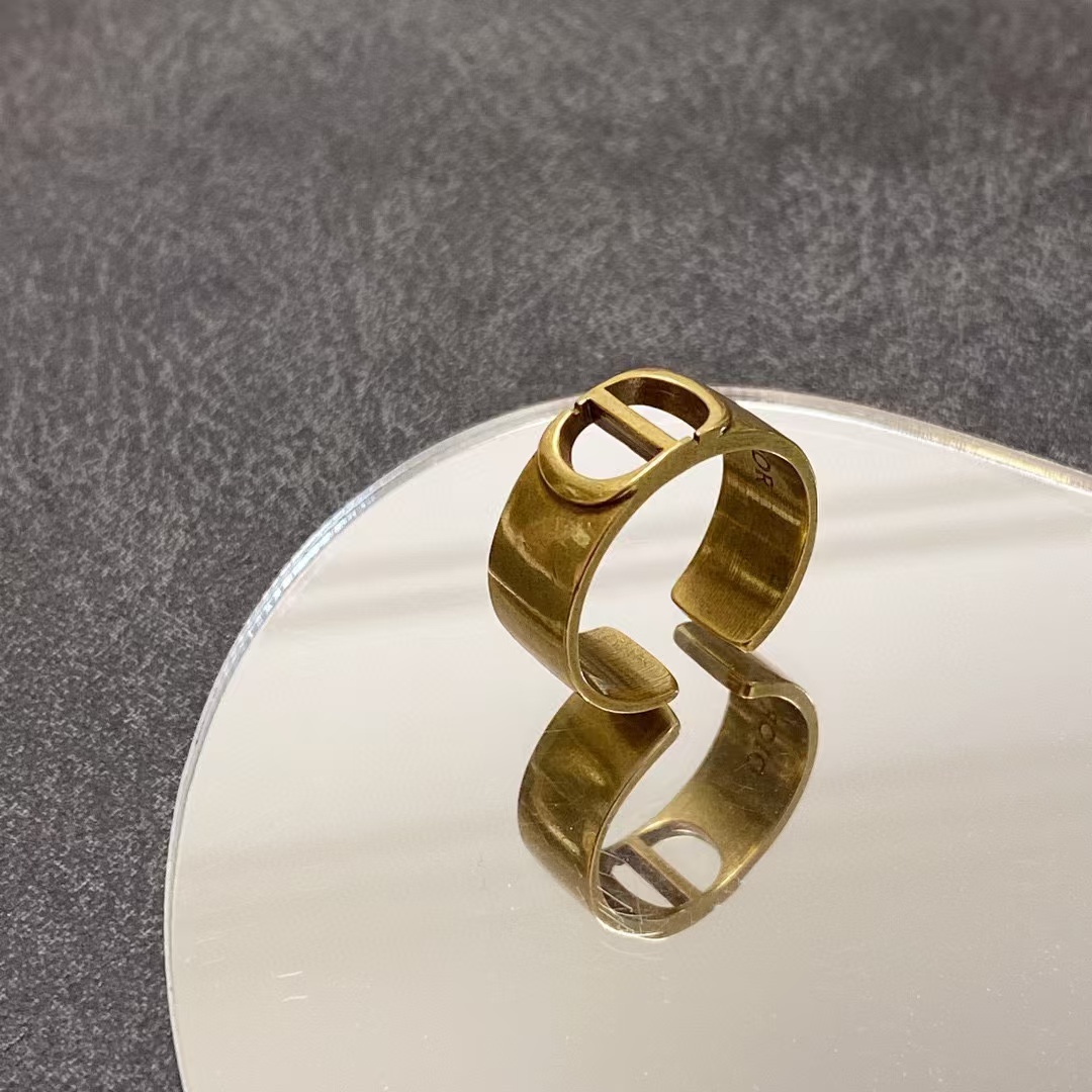 Dior Vintage CD Open Ring - Original Replica Club
