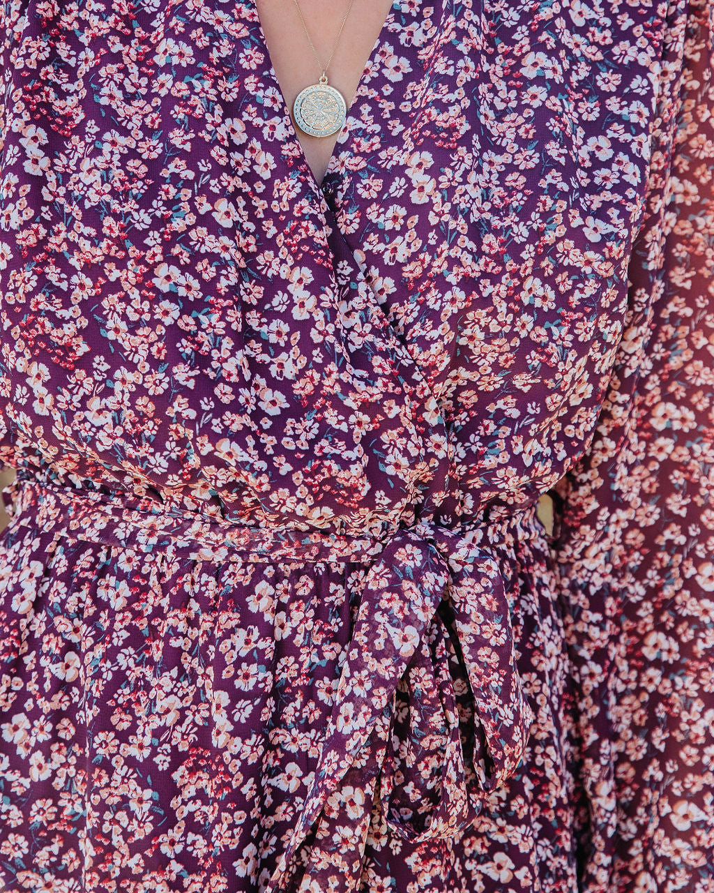 Falling In Love Floral Tiered Maxi Dress - Se7enfashion