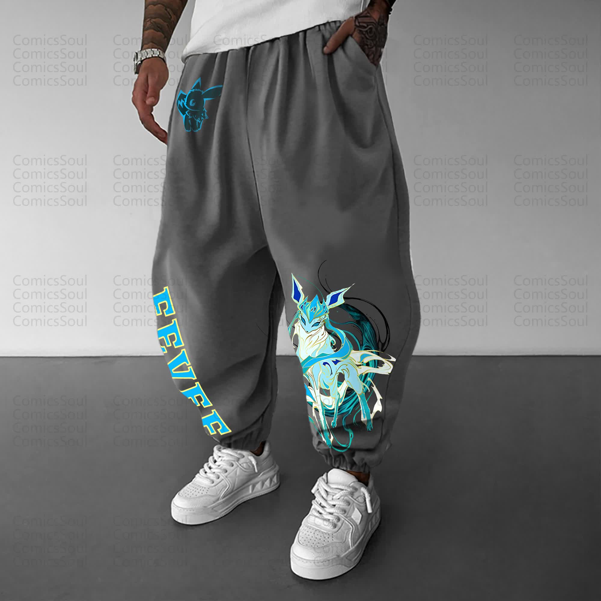 Unisex Anime Inspired Vintage Pants丨Comicssoul
