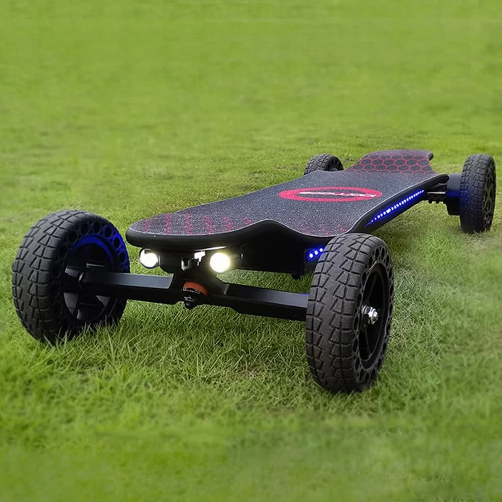 Electric Skateboard 4000 Watts, 12S3P, 35 Mph, 22 Mile Range, 6 Inch Wheels Electric Skateboard 4000 Watts, 12S3P, 35 Mph, 22 Mile Range, 6 Inch Wheels