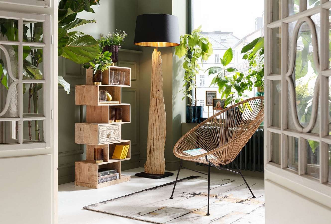 Kare Design Vloerlamp Nature Straight