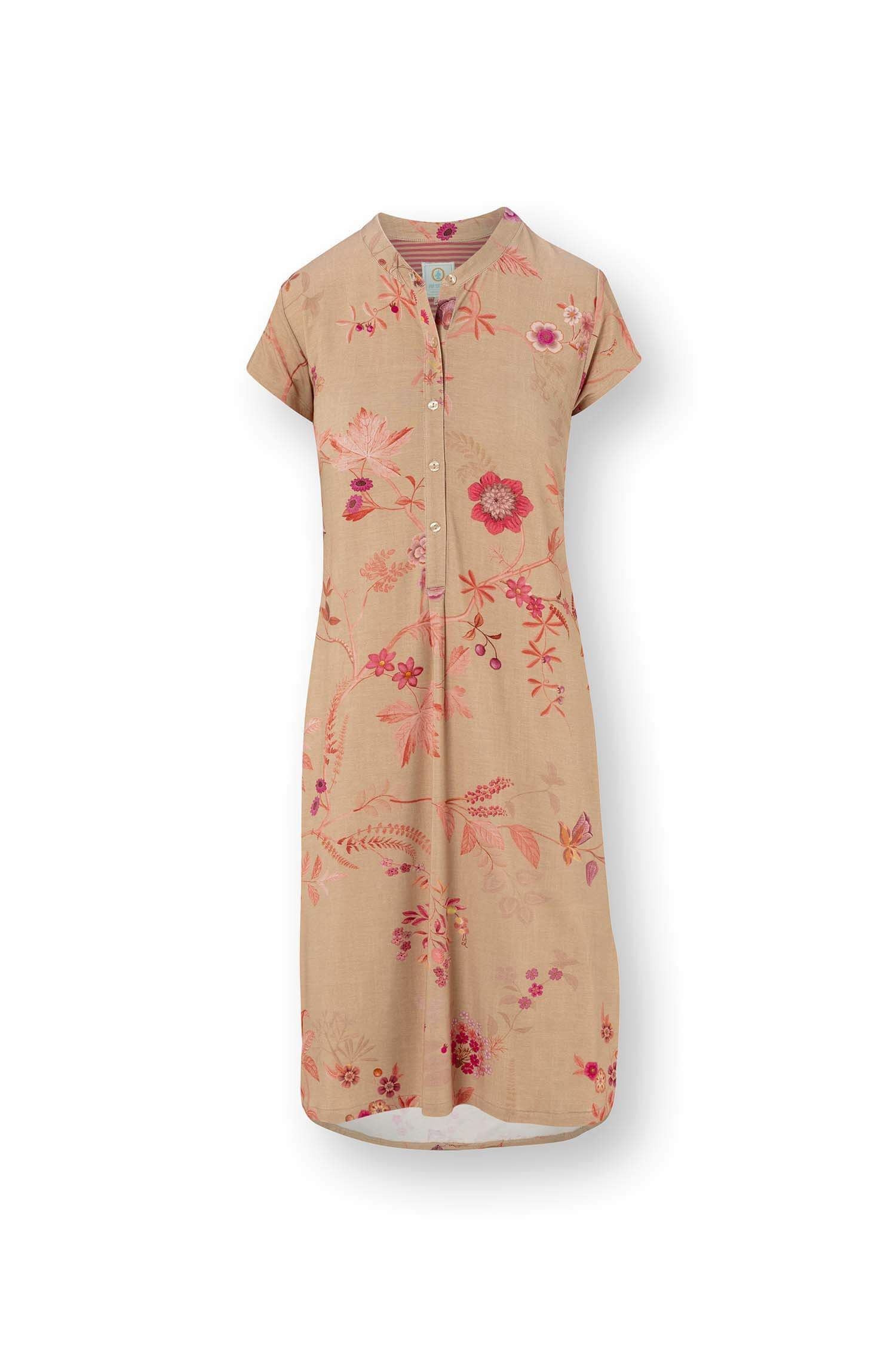 Dalia Short Sleeve Nightdress Marigold Pink