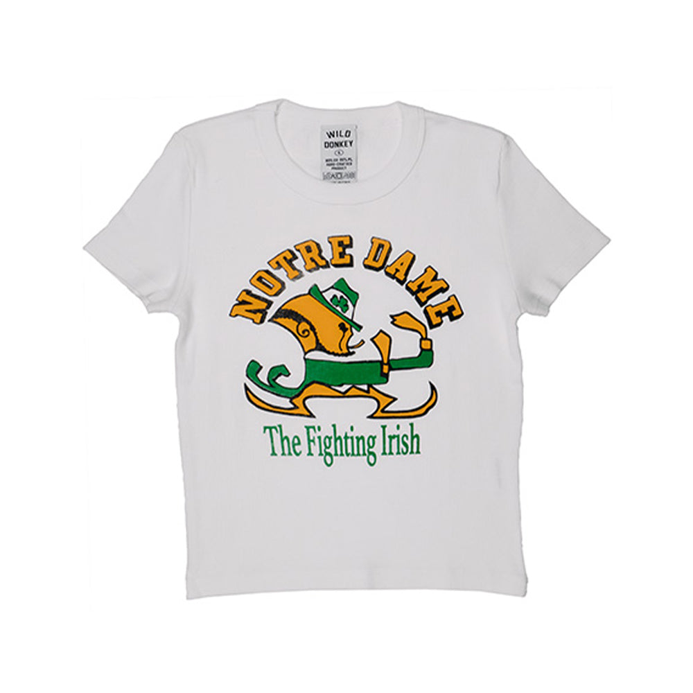 Wild Donkey - T-shirt Irish - Blanc