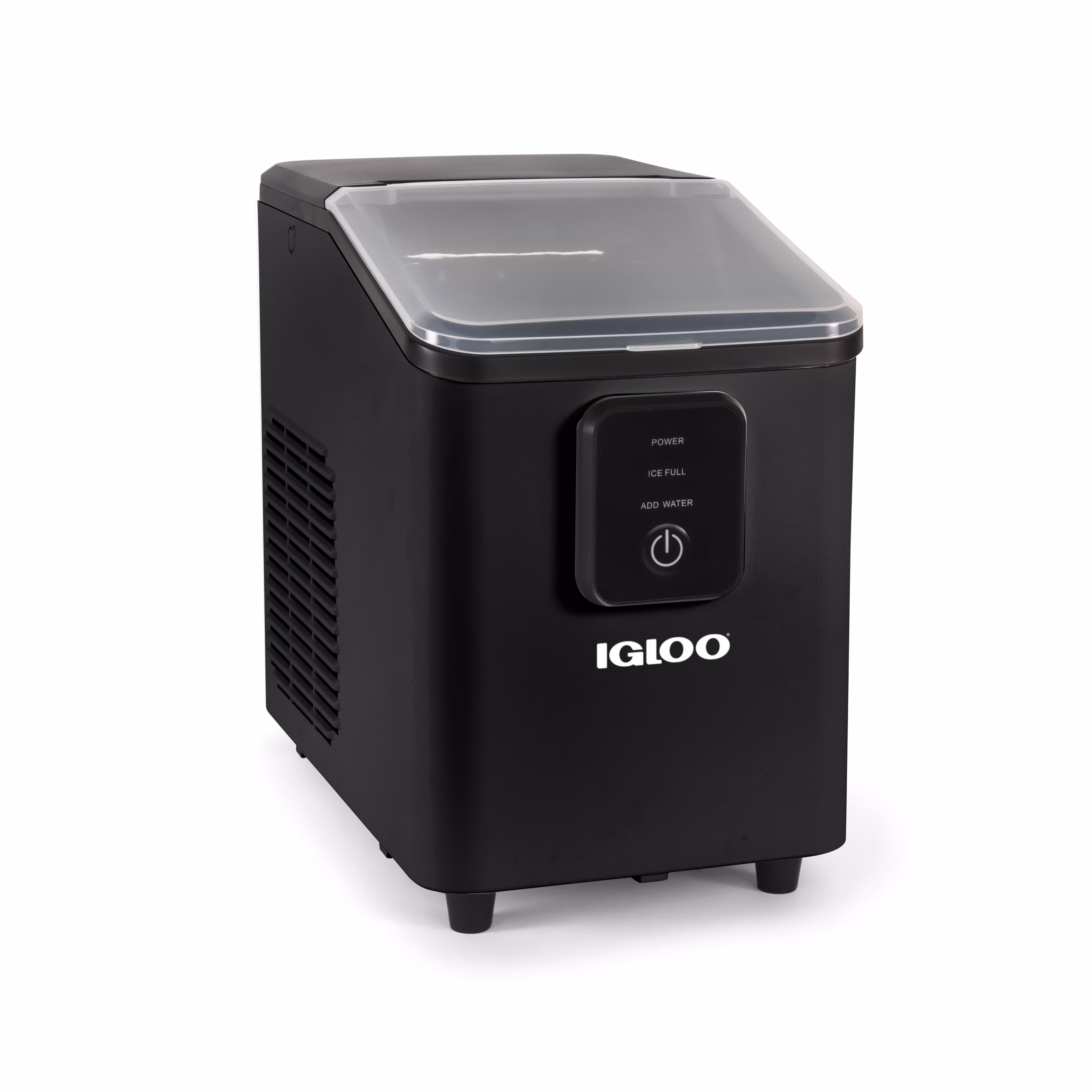 Igloo Self-Cleaning Countertop Ice Maker - Compact and Portable - Creates 26 lbs. Per Day, 8 Pieces Ready Every 7-8 Minutes - Includes Ice Scoop and Basket - Aqua - Image 5