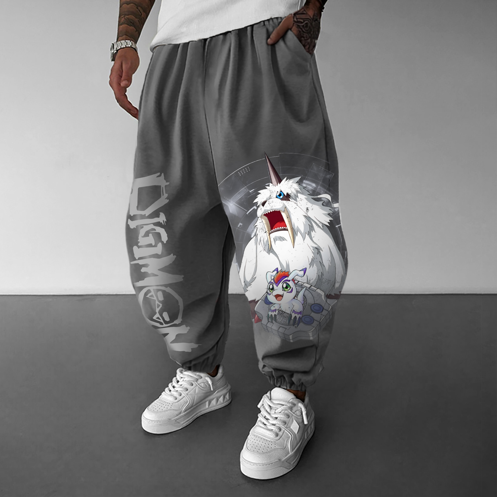 Unisex  “Comicssoul”  Anime Style Retro Pants