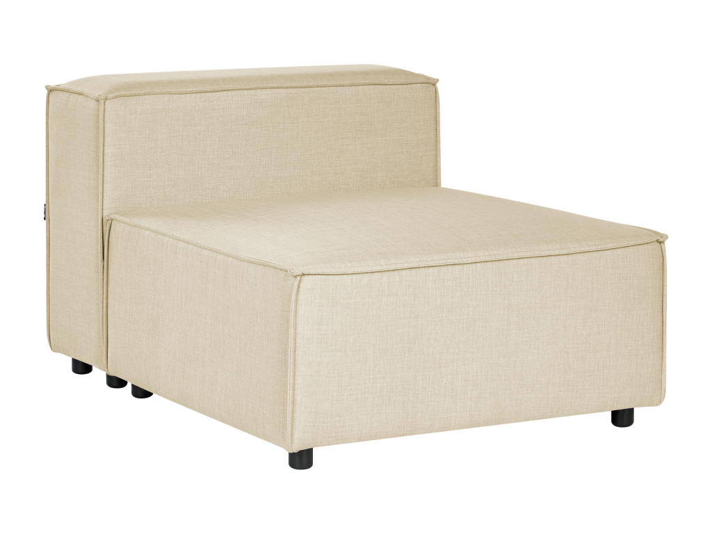 Sillón modular de lino beige Homelyvo