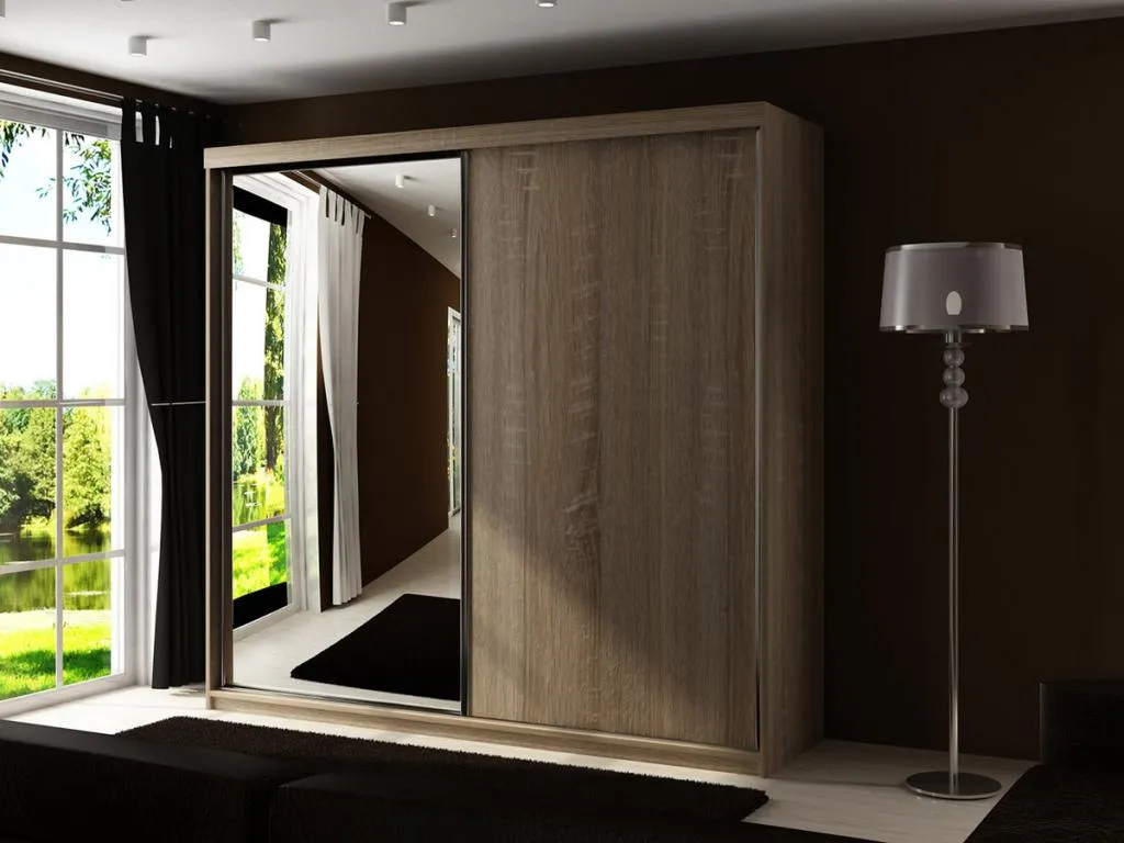 Armario Lluesmahome 107 Lluesmahome 200x200x62cm Puertas de armario - Correderas TPZL21597