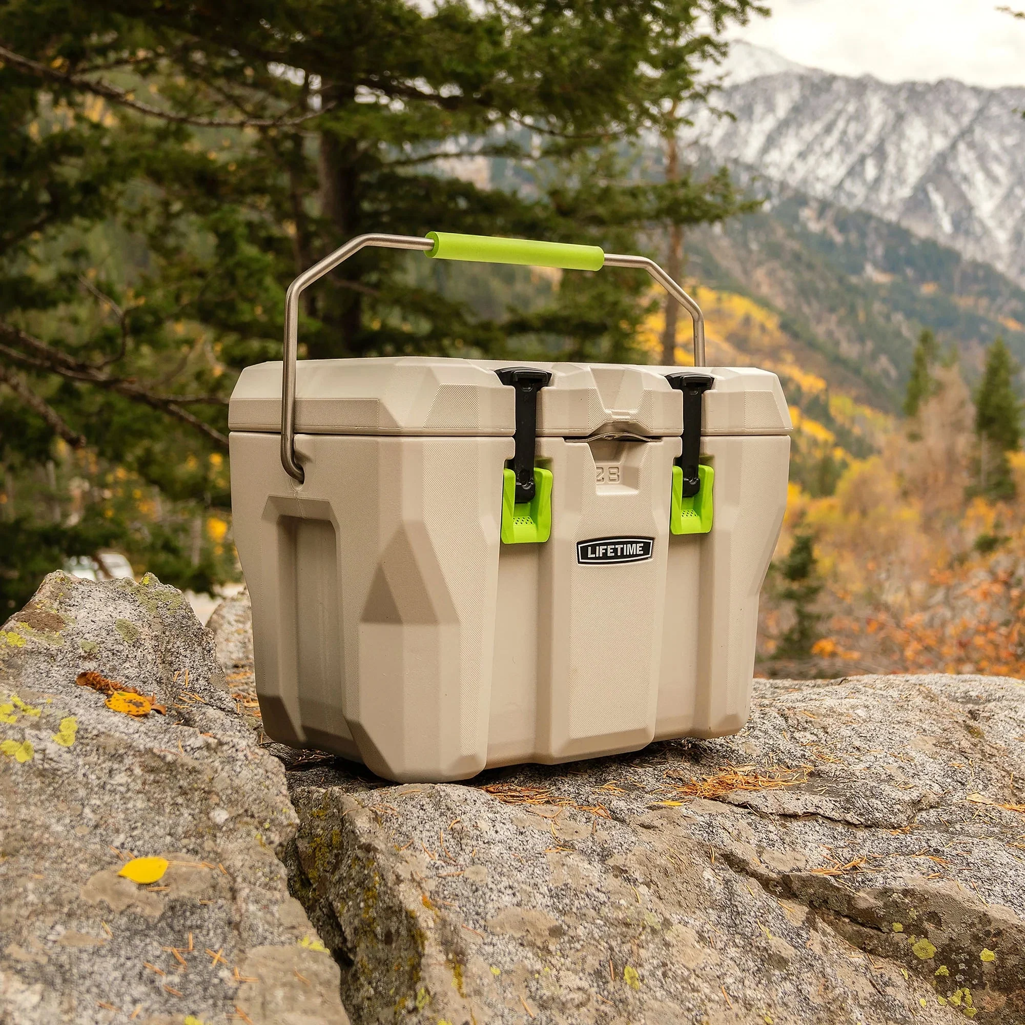 Lifetime Bear-Resistant High Performance Camping Cooler, 28 qt, 20 Can Capacity, Boulder Gray - 91289 - Image 22 Lifetime Bear-Resistant High Performance Camping Cooler, 28 qt, 20 Can Capacity, Boulder Gray - 91289 - Image 22