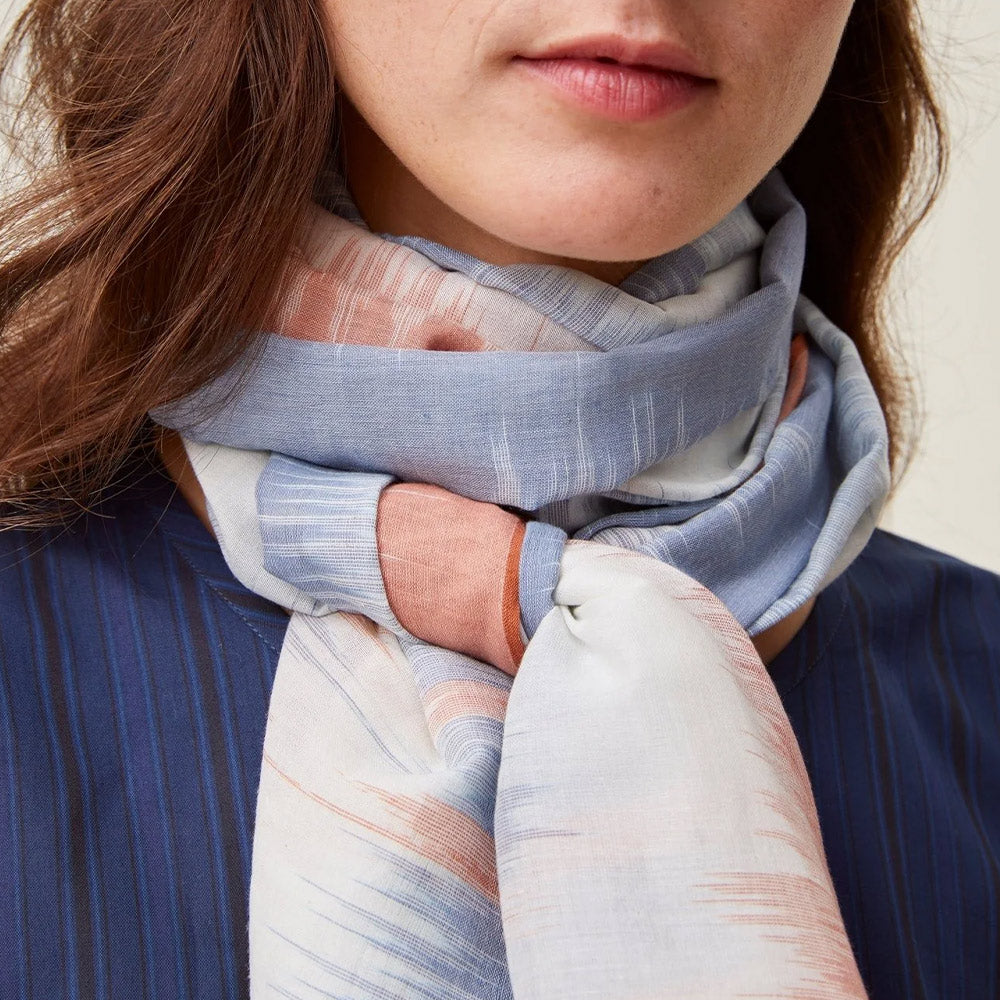 Moismont - Echarpe N°724 - Nordic Blue