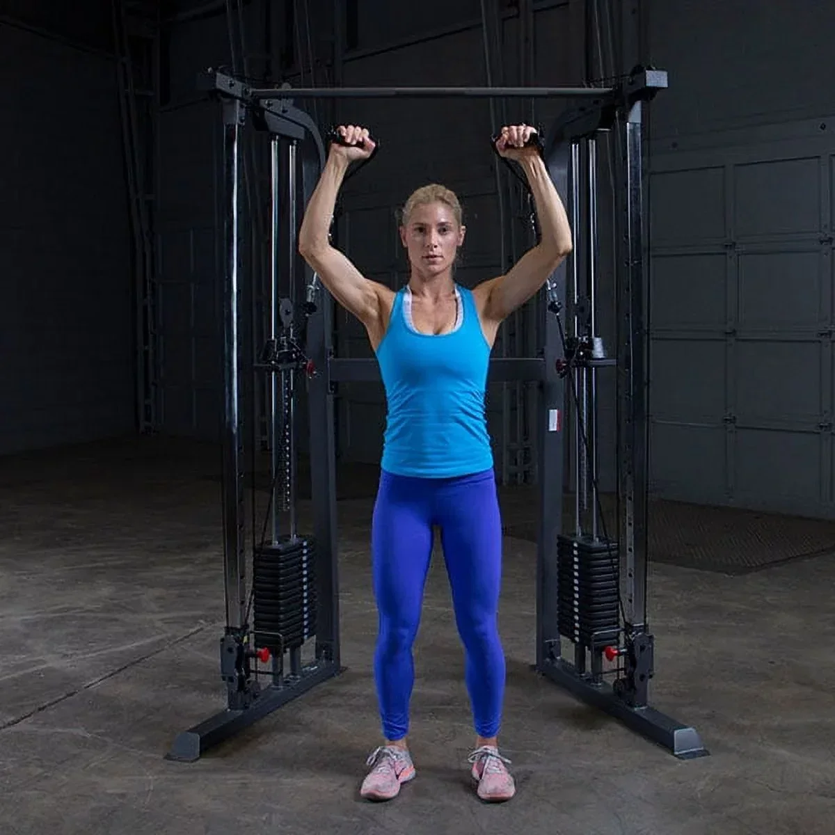 Body-Solid Powerline Functional Trainer Cable Machine, Dual 210 Lb. Weight Stacks - PFT100 - Image 6 Body-Solid Powerline Functional Trainer Cable Machine, Dual 210 Lb. Weight Stacks - PFT100 - Image 6