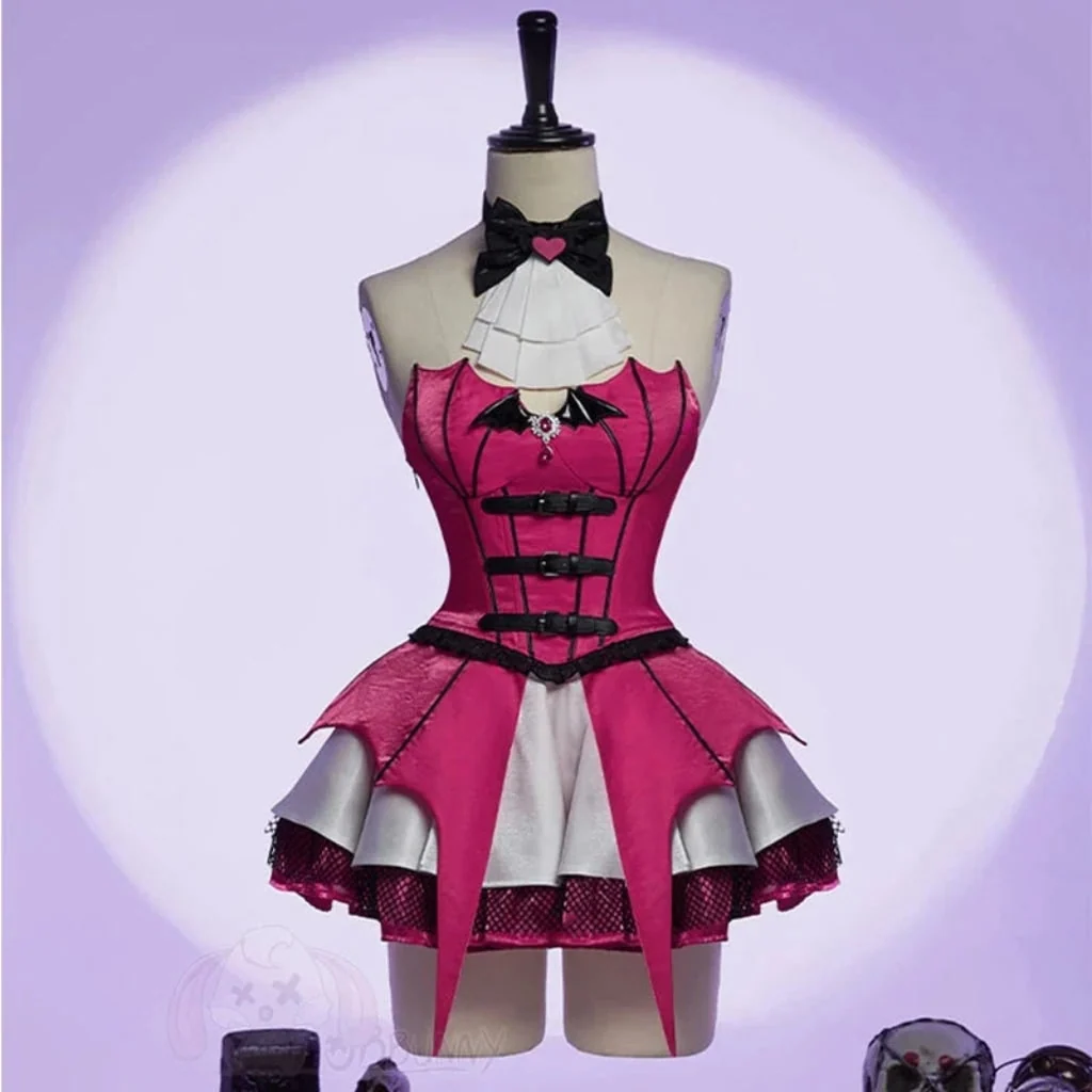 Halloween Costumes Long Sleeve Dress Vampire Outfit - Image 3 Halloween Costumes Long Sleeve Dress Vampire Outfit - Image 3