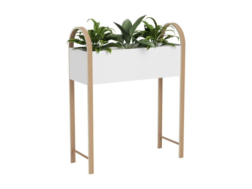 Decoratodo levada de madera y metal Grove