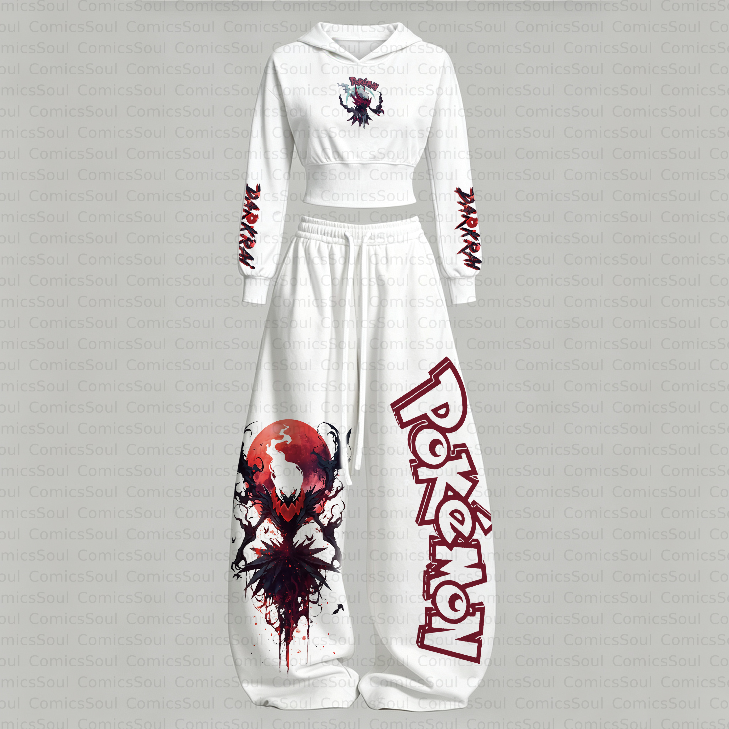 Pokémon Hoodie & Pants Two Piece Tracksuit Set 3050994 TeeThreads Sustain the Scene with Custom Apparel