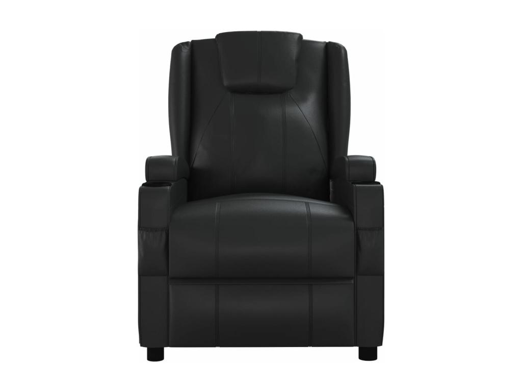 Sillón de masaje Piel sintética negro