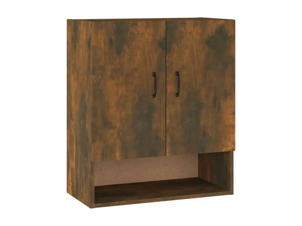 Armario de pared Lluesmahome contrachapada Lluesmahome ahumado 60x31x70 cm 02467EYVW