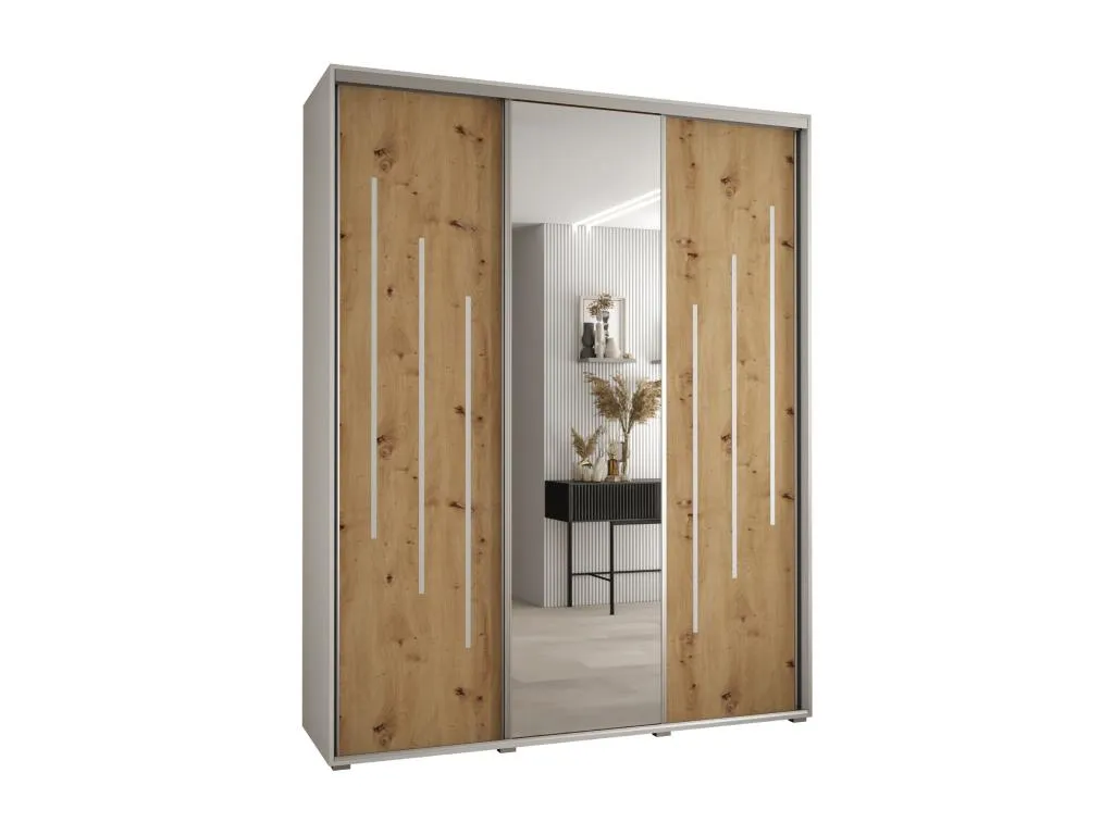ARMARIO CON PUERTAS BATIENTES 235.2/190/60 3 puertas hjmm38908