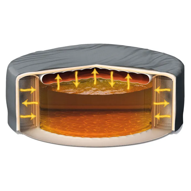 Purespa Plus Inflatable Hot Tub Jet Spa with Maintenance Kit and 2 Seats