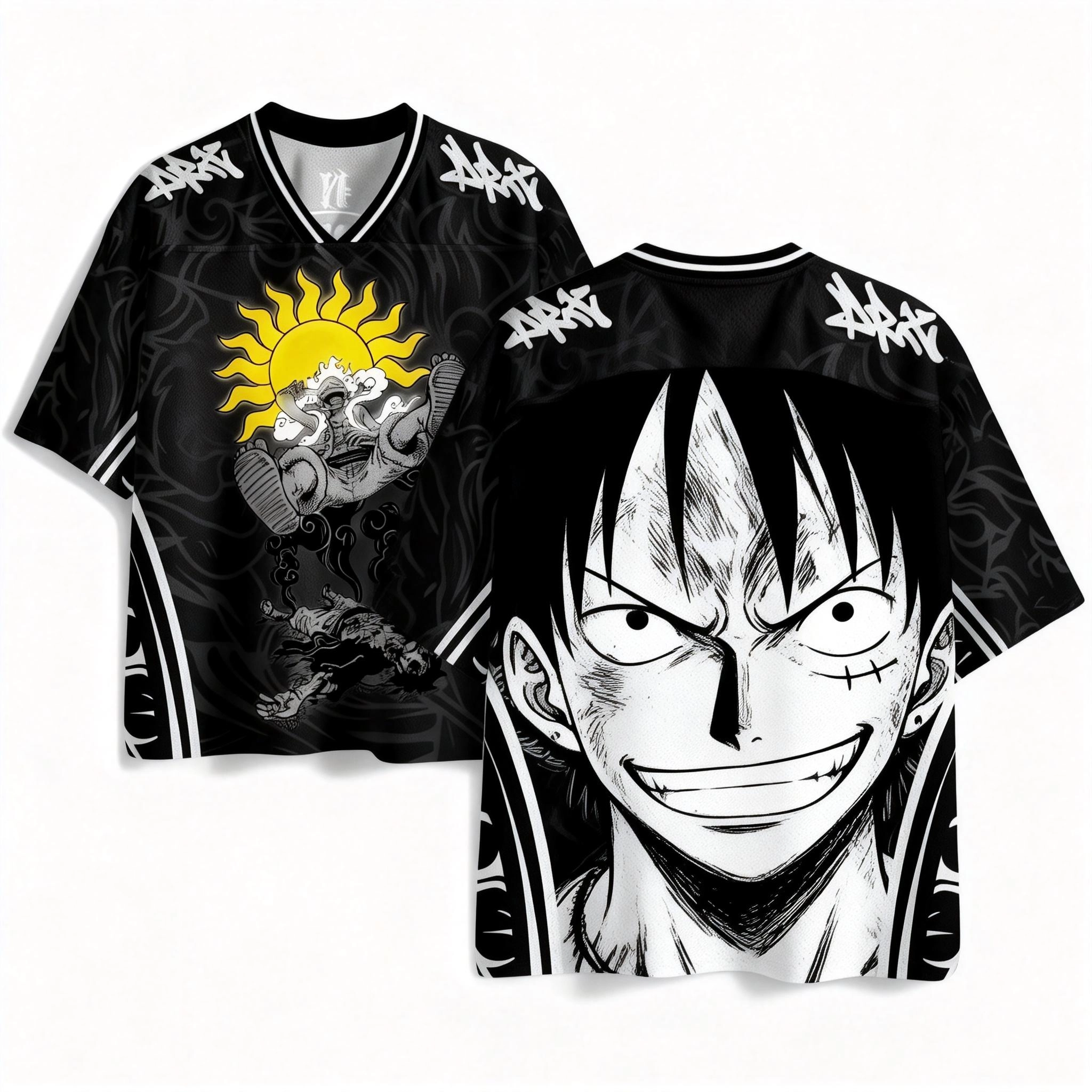 One Piece Anime Football Jersey