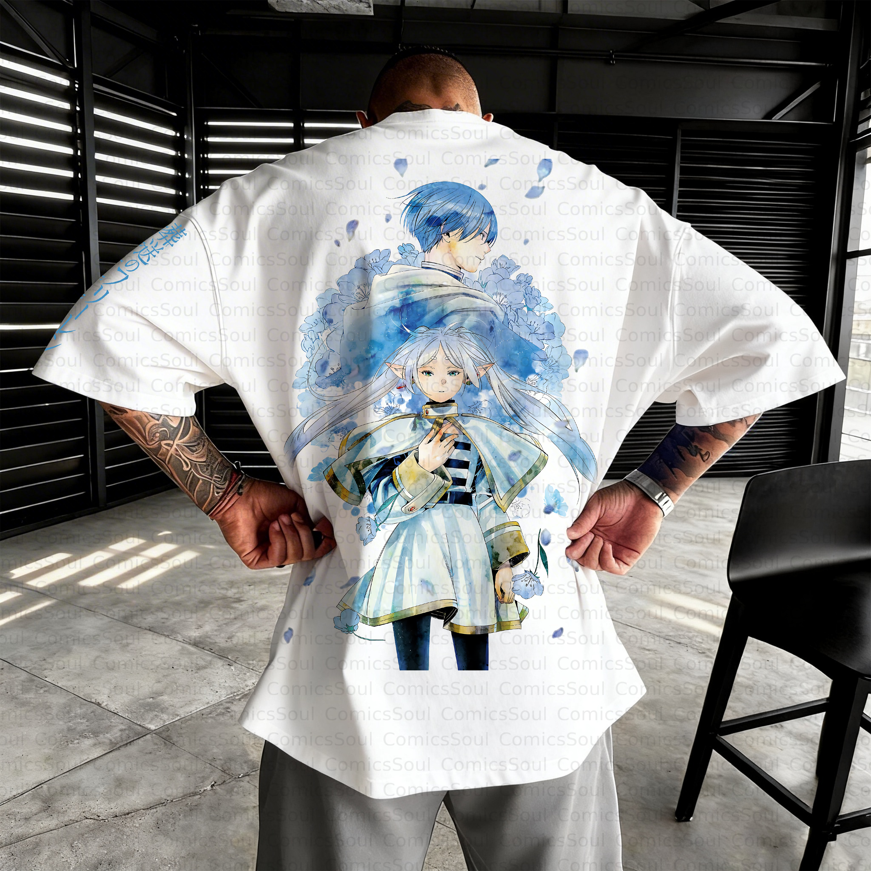 Unisex Anime Inspired Vintage T-Shirt