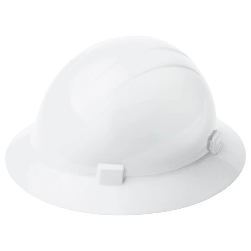 ERB Americana Full Brim High Temp Hard Hat - White #19341WH - KTF Painting Interior Exterior