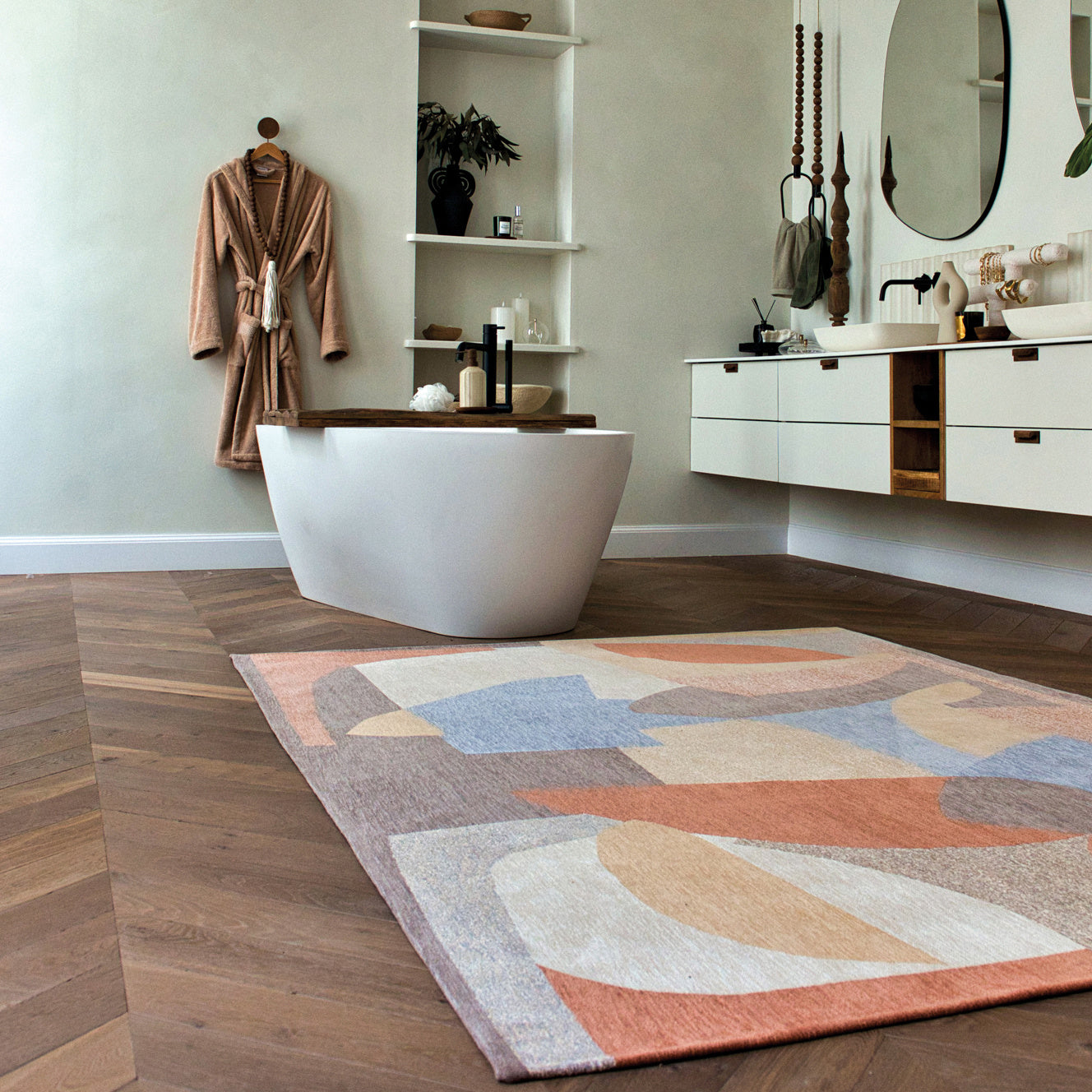 Louis de Poortere Shapes Gallery Vloerkleed 240 x 340 cm - Secret