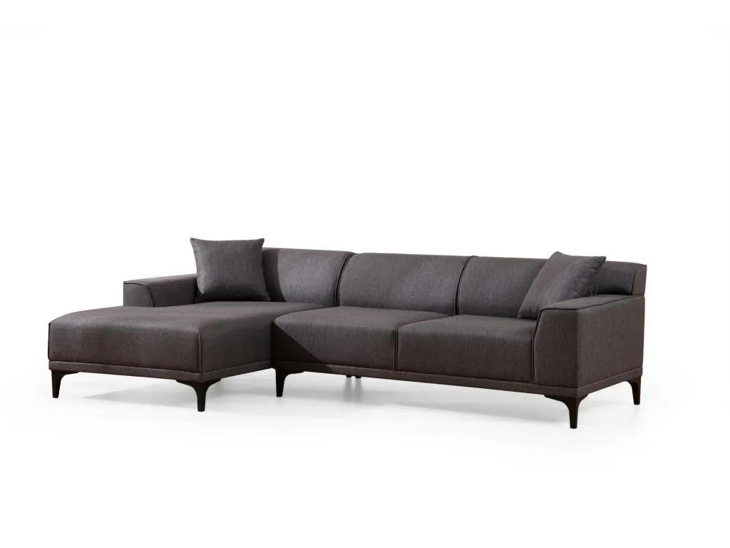 Sofá rinconero modelo 136 en color gris de 250x145x69 cm MG3329350