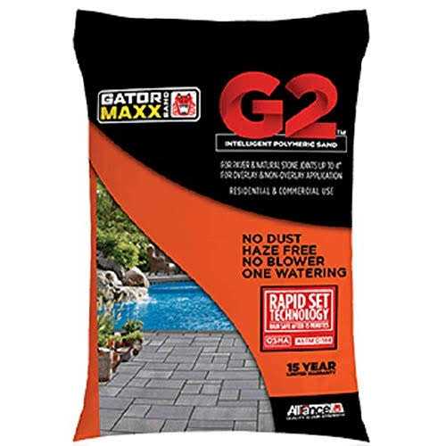 Alliance Gator Maxx G2 Intelligent Polymeric Sand 50 lb Bag - G2 Alliance Gator Maxx G2 Intelligent Polymeric Sand 50 lb Bag - G2
