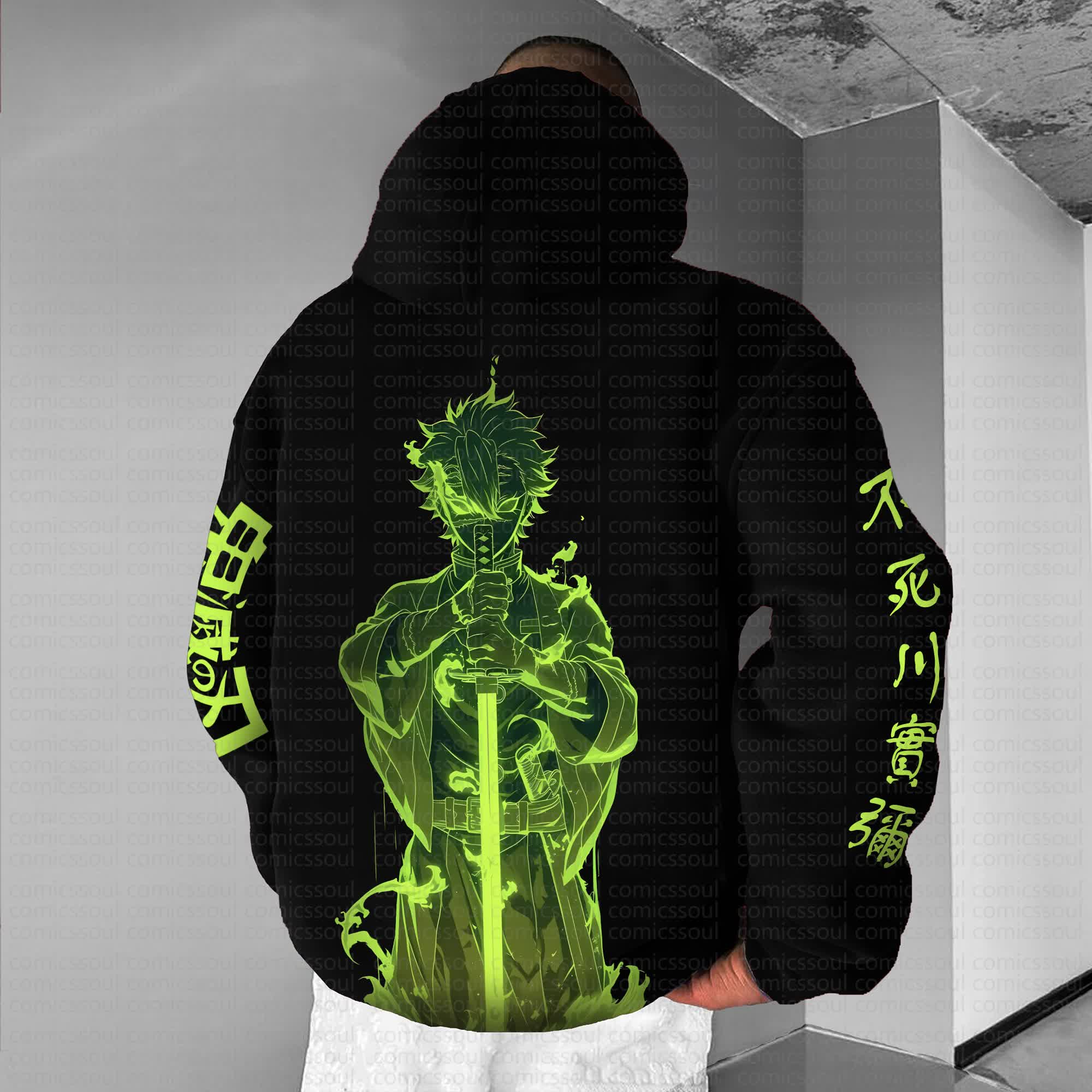 Unisex Anime Graphic Streetwear Vintage Hoodie丨Comicssoul
