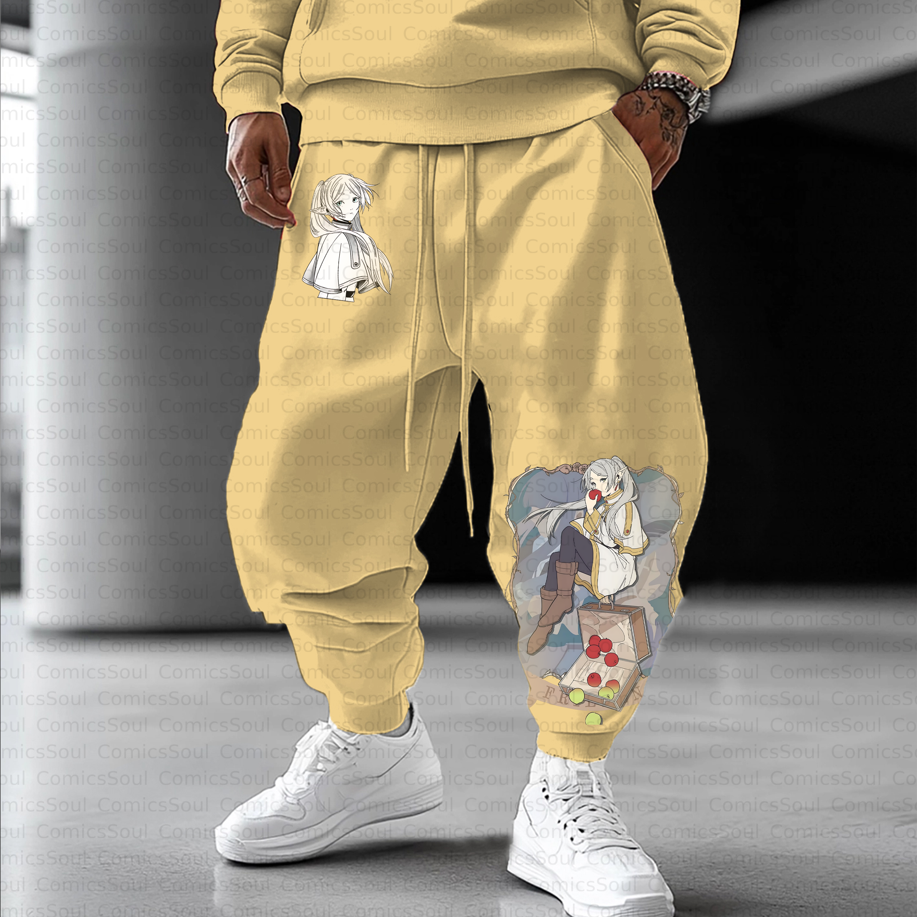 Unisex Casual Anime Streetwear Pant