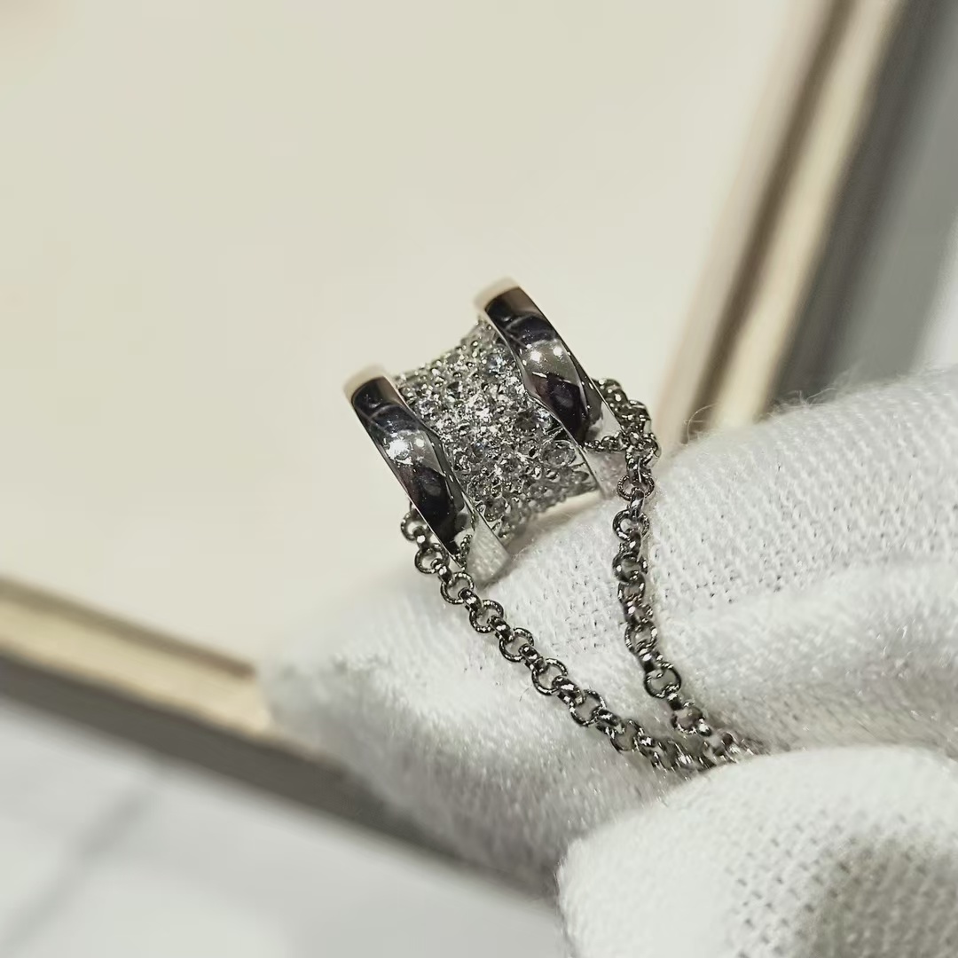 Bvlgari B.zero1 Necklace - Full Diamond - Original Replica Club
