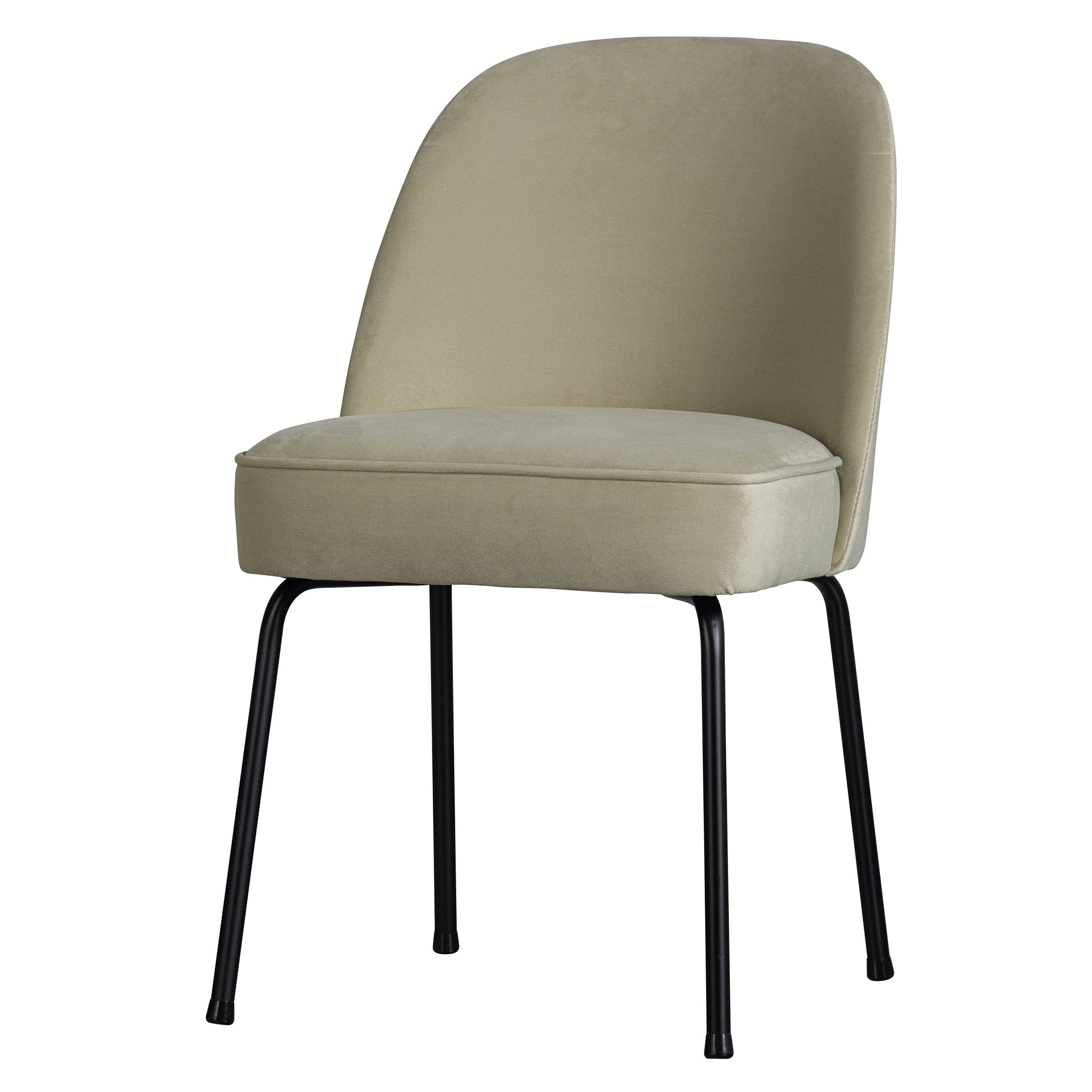 WOOOD Vogue Eetkamerstoel - Fluweel - Pistache