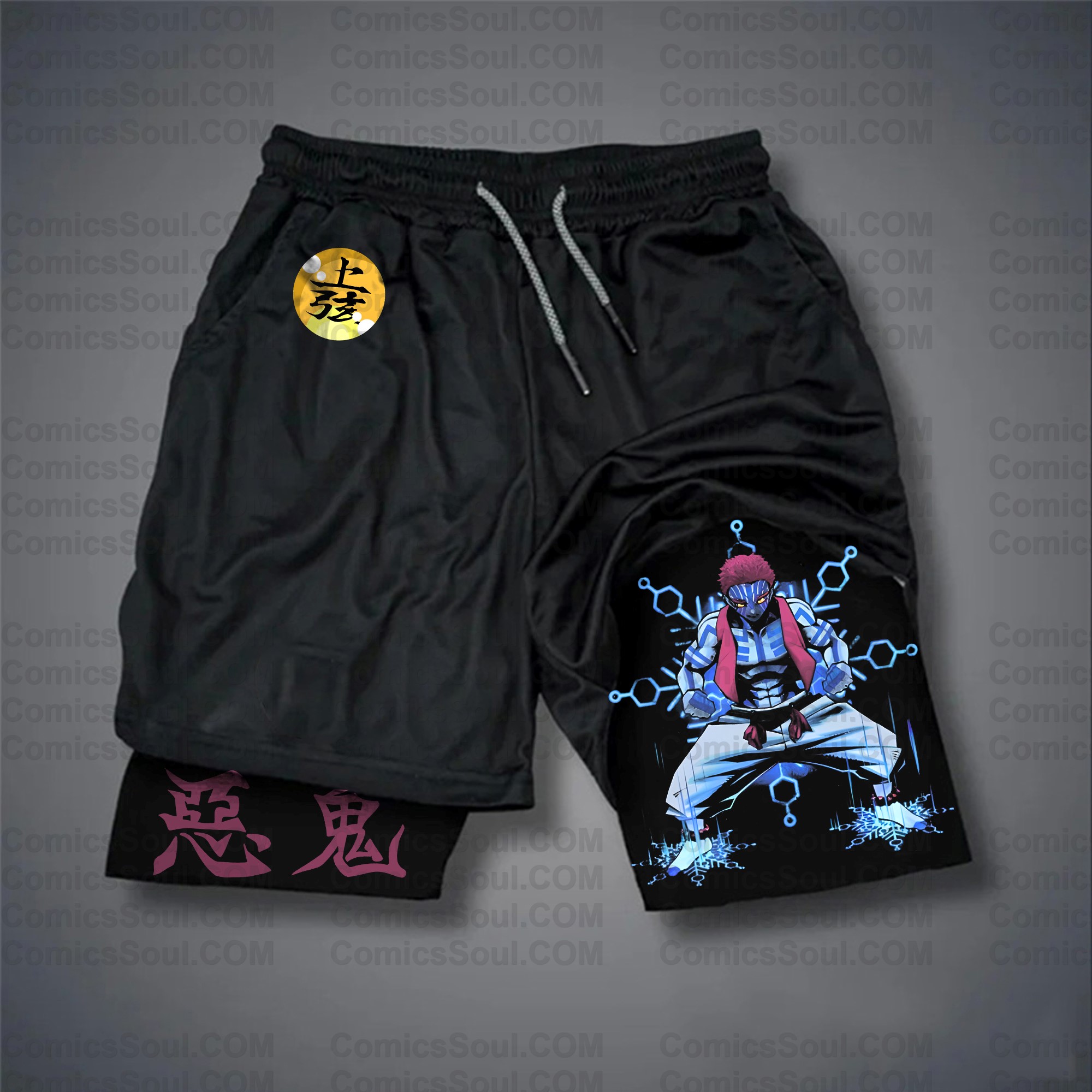 Unisex Casual Anime Streetwear Shorts 丨Comicssoul