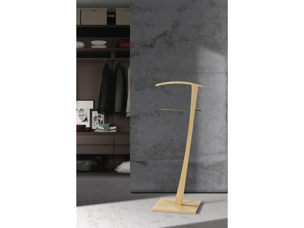 Galán de noche - A115cm x L48cm x F28cm - haya maciza natural - Lindes