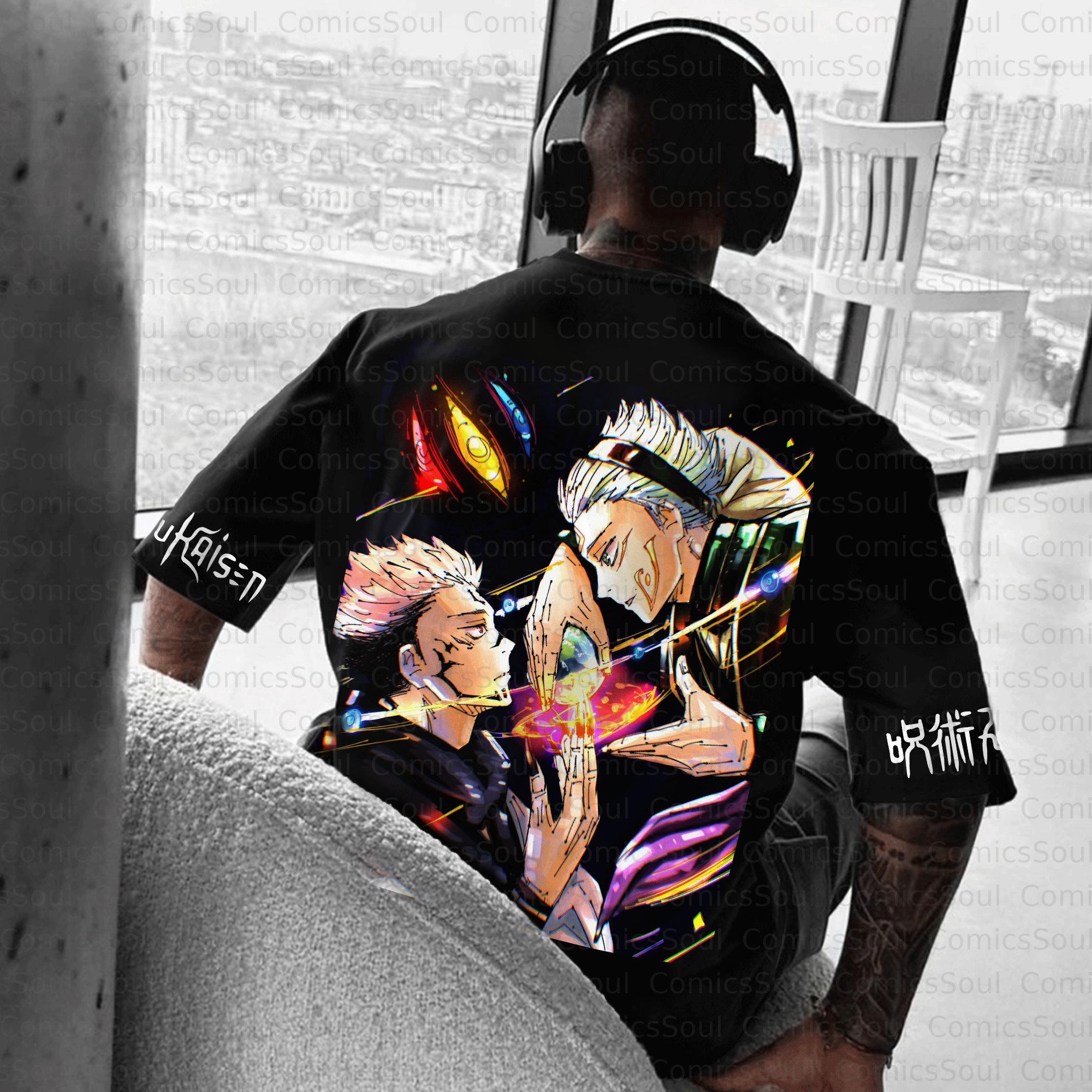 Unisex Anime Inspired Vintage T-Shirt | Comicssoul