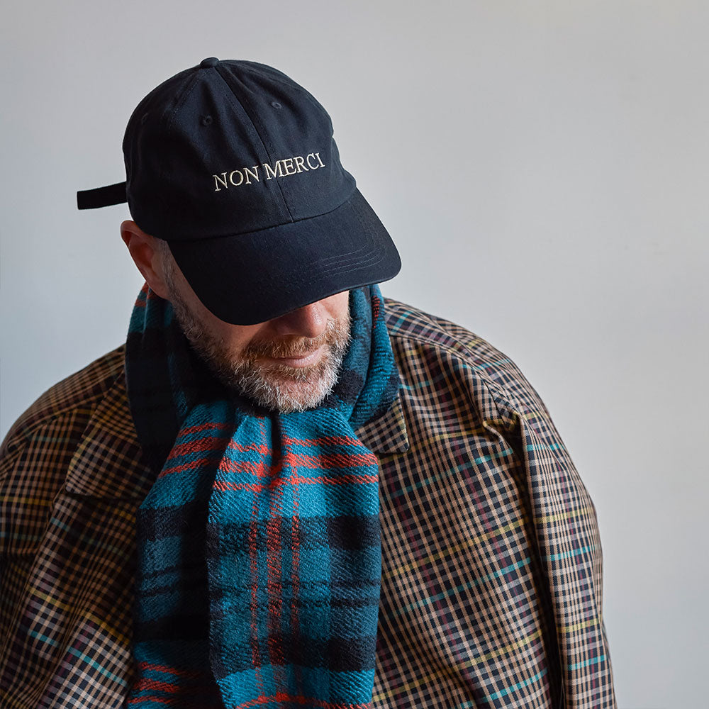 Casquette Unisexe Brodée Non Merci - Noir