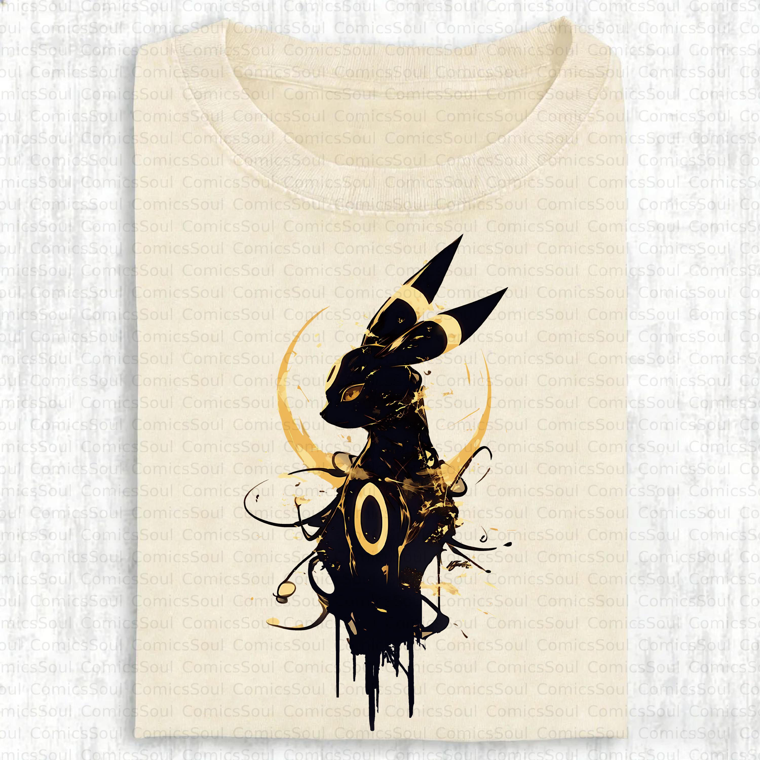 Unisex Anime Inspired Vintage Washed T-Shirt