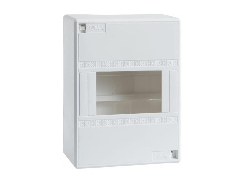 Coffret électrique à équiper mini opale - 6 modules - Schneider
