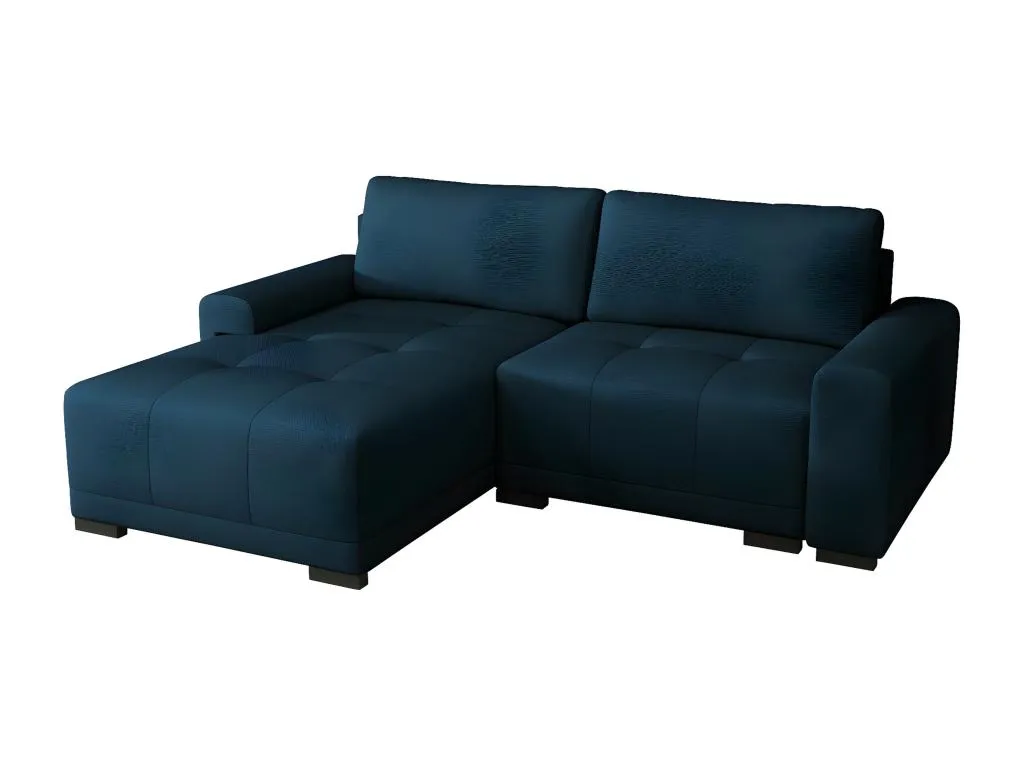 Sofá rinconero Vivircalido 183 Azul Función de descanso Caja de ropa de cama 237x180cm 64170kjof
