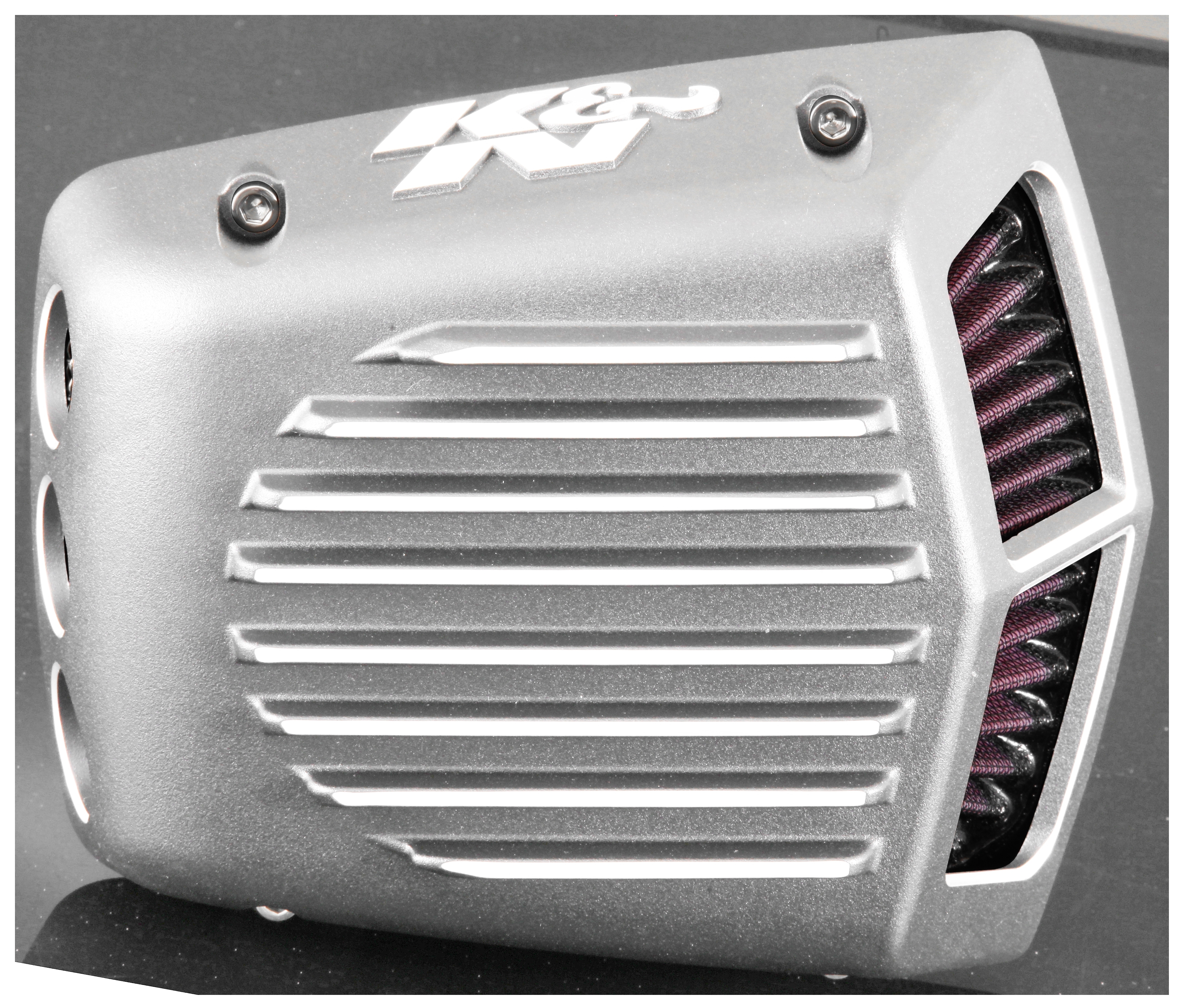 SportsBikeShop K&N Street Metal Shaker Air Intake Kit For Harley