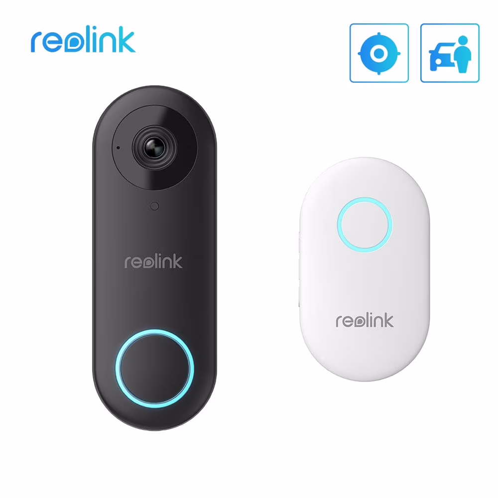 Reolink 2K 5MP Video Doorbell Camera 5G Wifi Security Home Doorbell Chime, Person &Package Detection