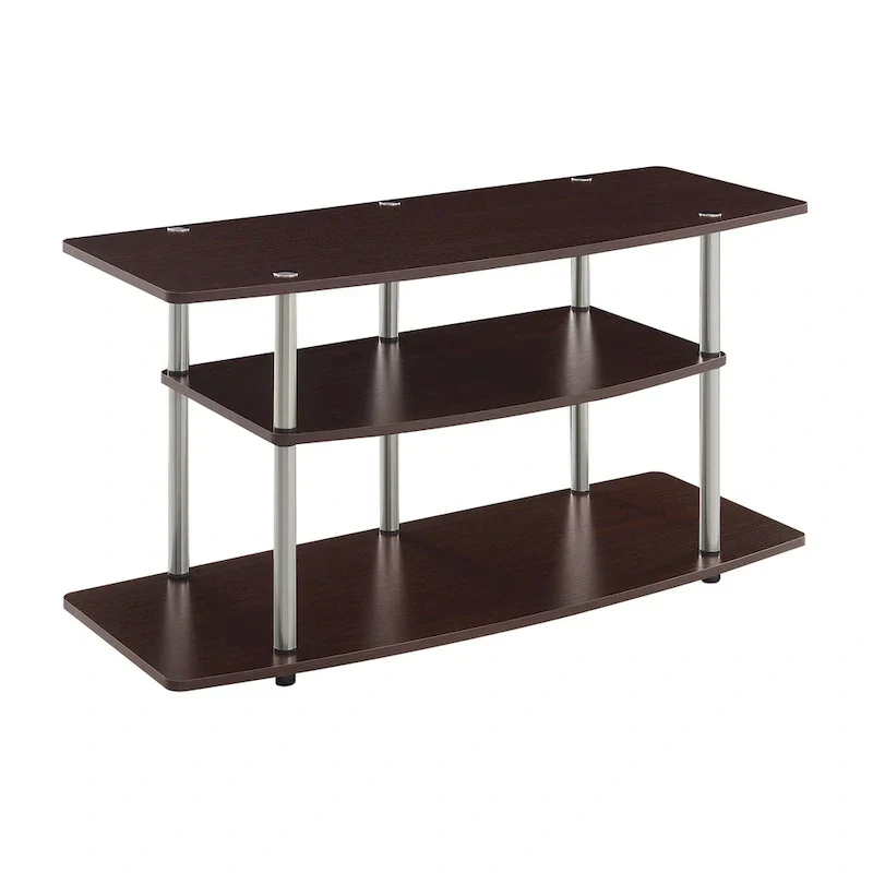 Convenience Concepts Designs2Go Tool-Free 3-Tier Wide TV Stand