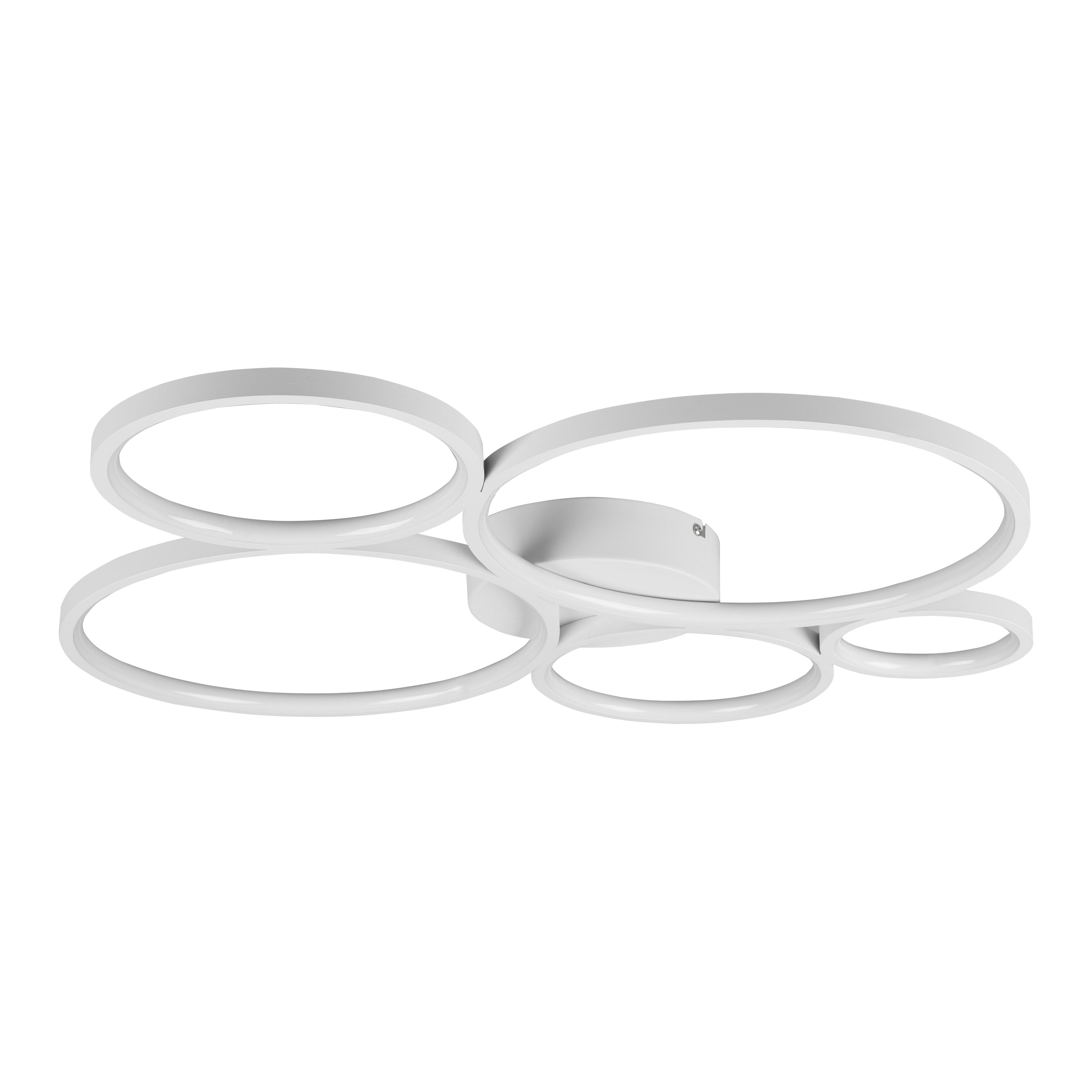 Trio Rondo Plafonnière - Mat wit