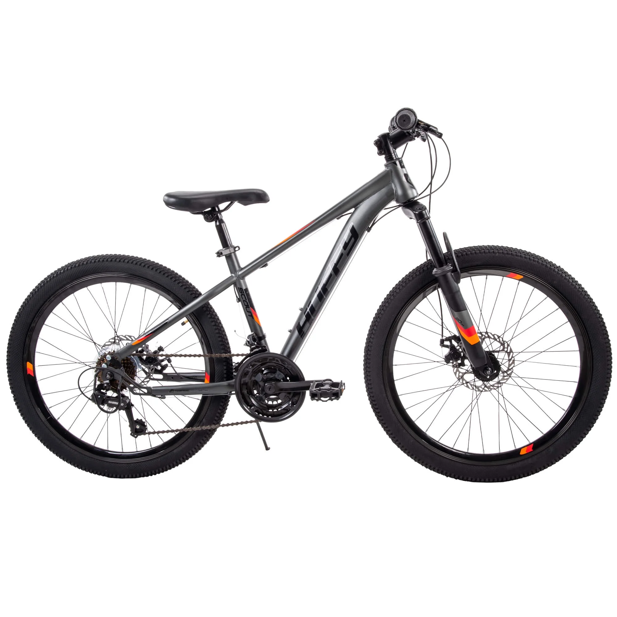 24" Scout Boys' Hardtail 21-Speed Mountain Bike with Disc Brakes - Image 8
