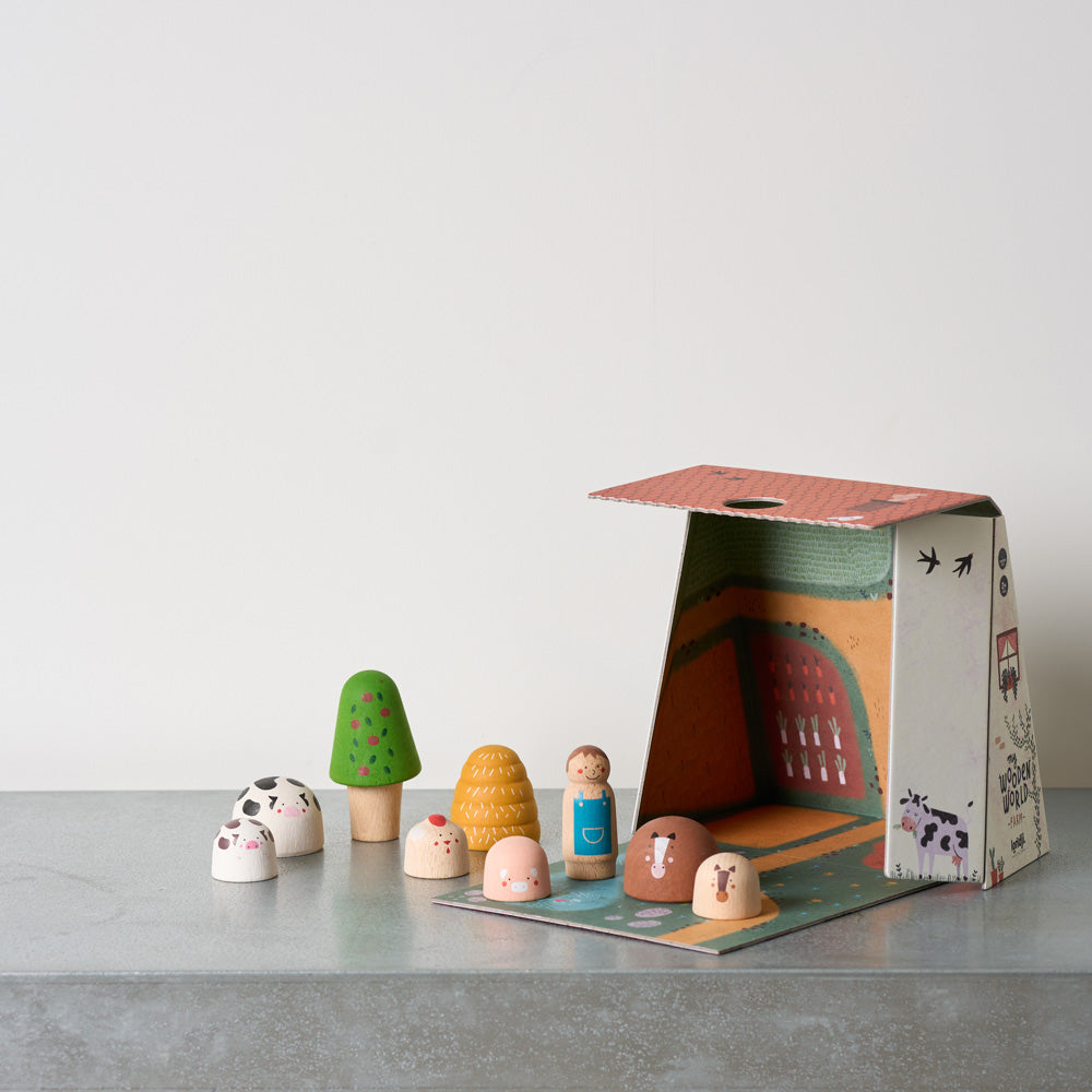 Jeu - Wooden World Farm