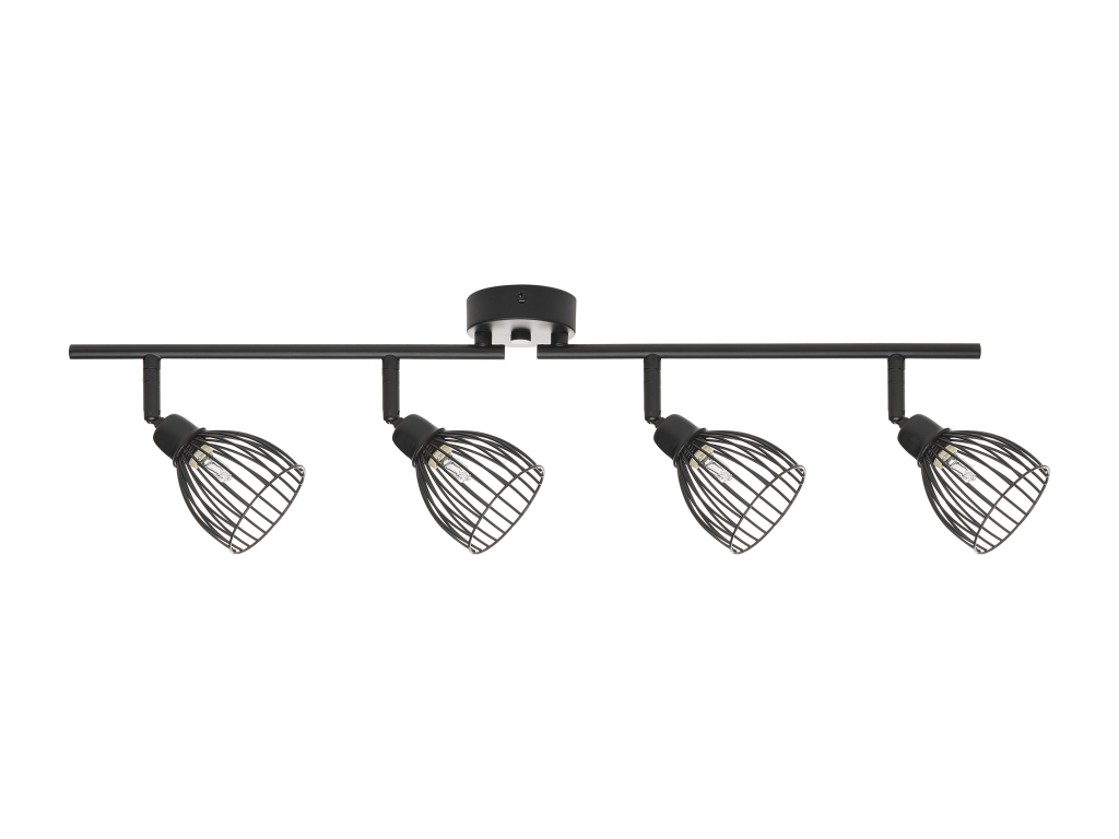 Lámpara de pared Lámpara de techo GOLOK Metal Negro