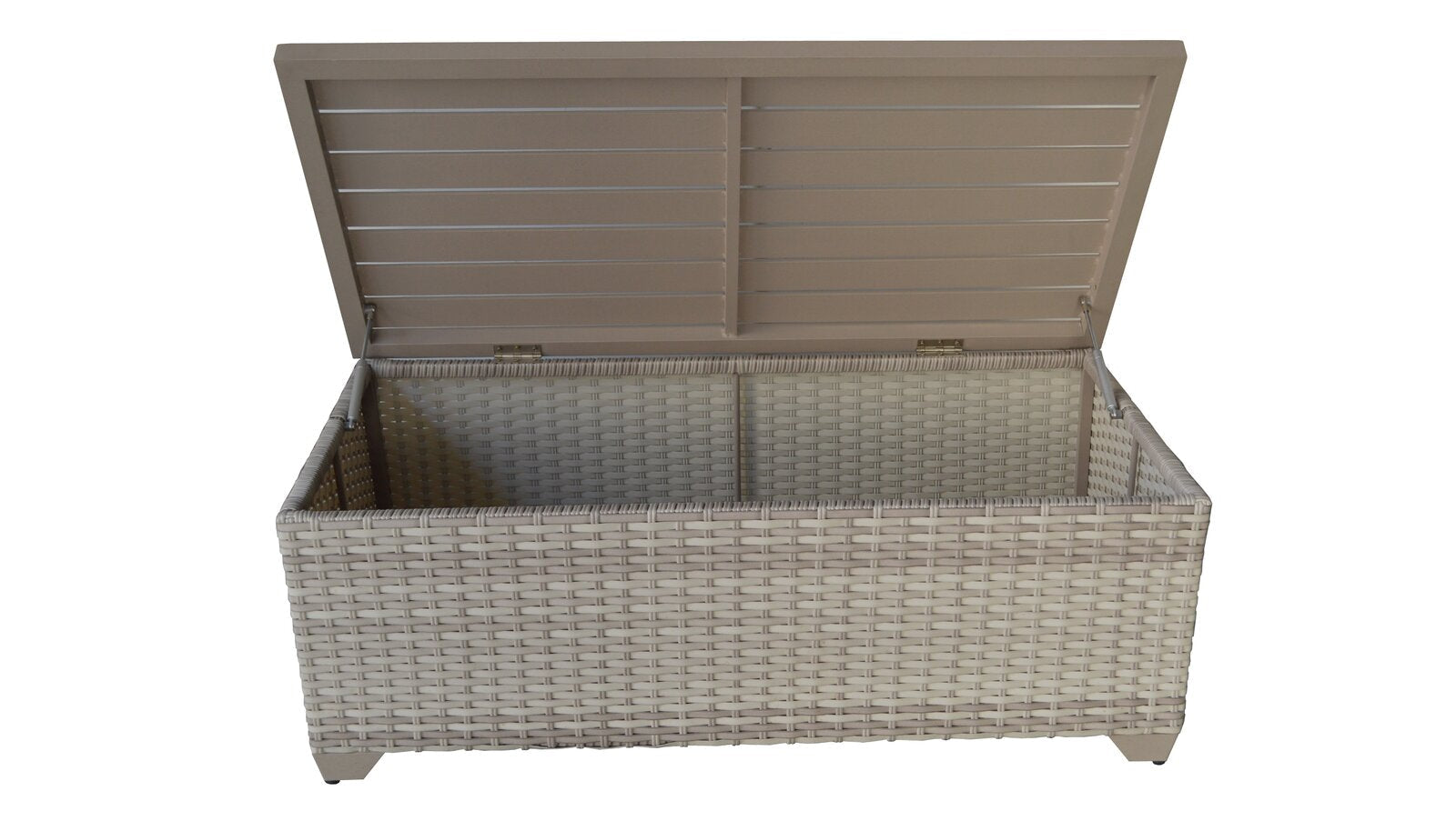 Falmouth Wicker/Rattan 4 - Person Seating Group with Cushions